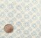 1 Yard Off White/Blue Floral Crinkle Rayon Fabric for Sewing Apparel Dresses 50/52 Inch Width